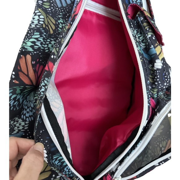 Polyester butterfly rope bag -well used - Picture 6 of 9